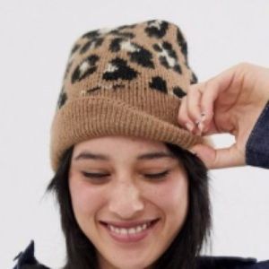 Cheetah Print Beanie